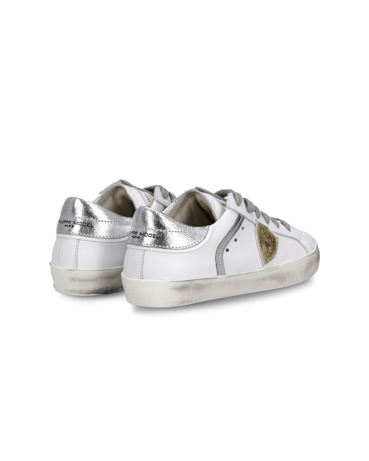 Sneaker Prsx Kids, White Silver