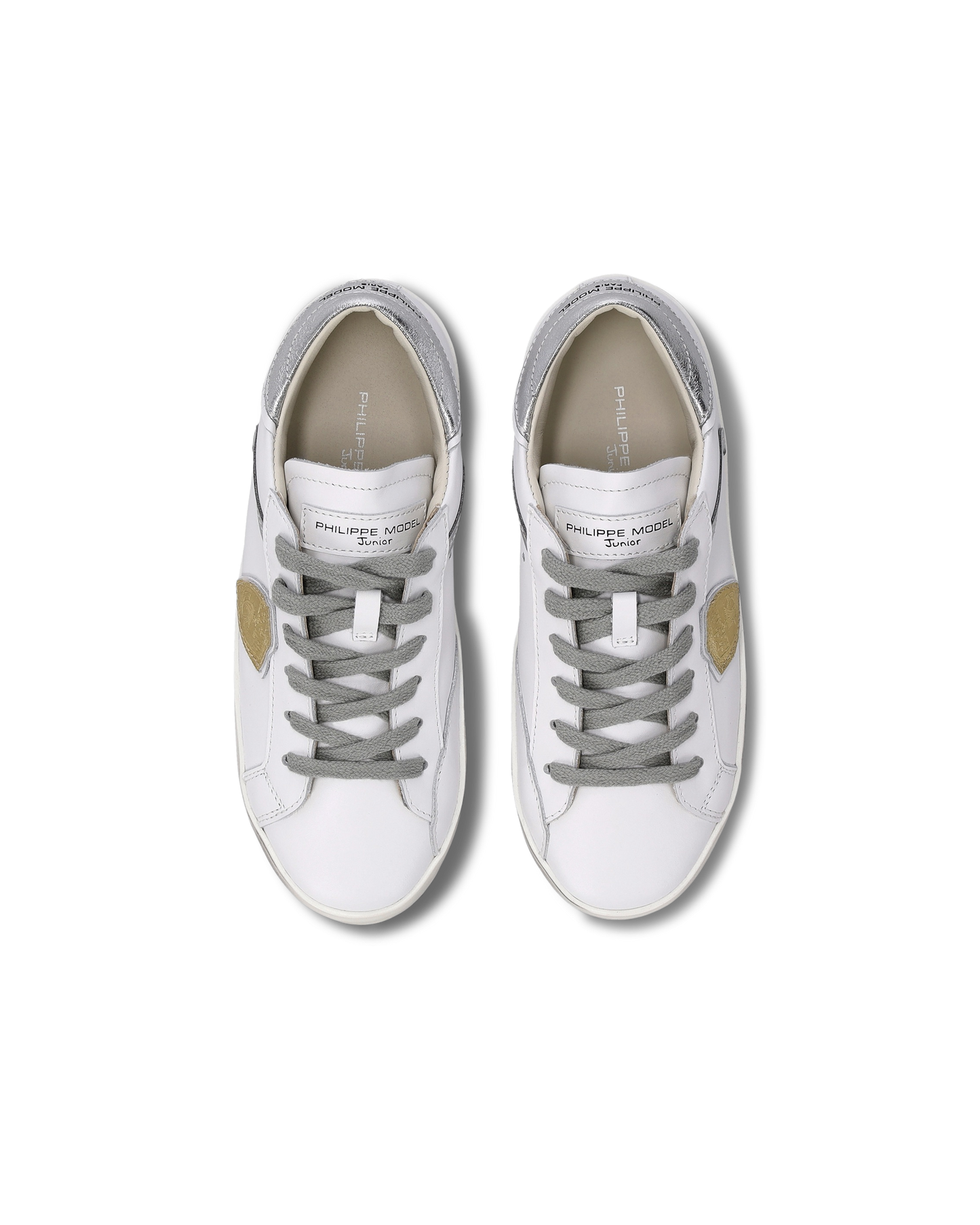 Sneaker Prsx Kids, White Silver