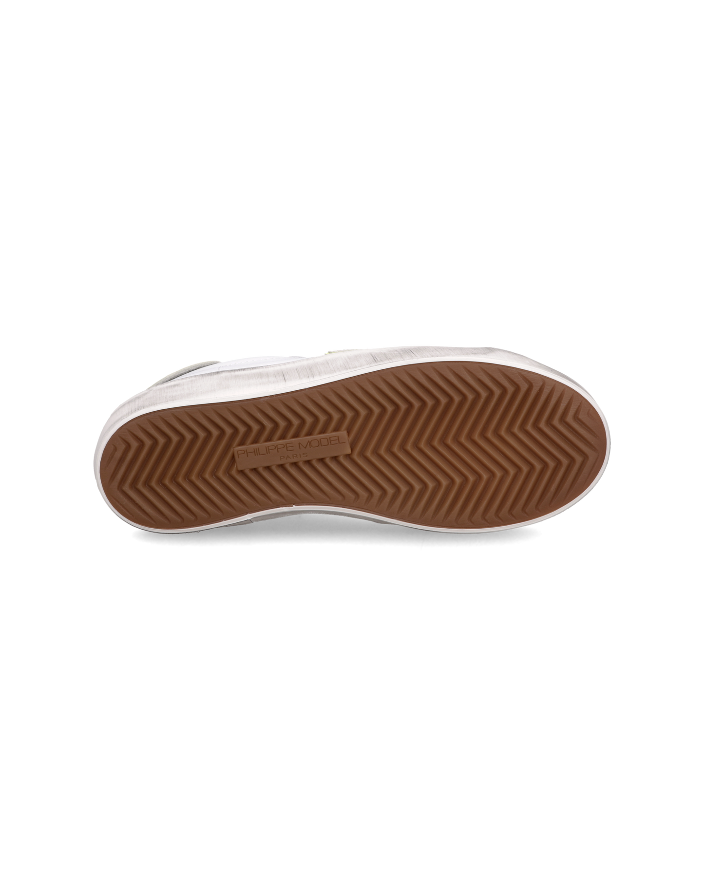 Sneaker Prsx Kids, Bianco Argento