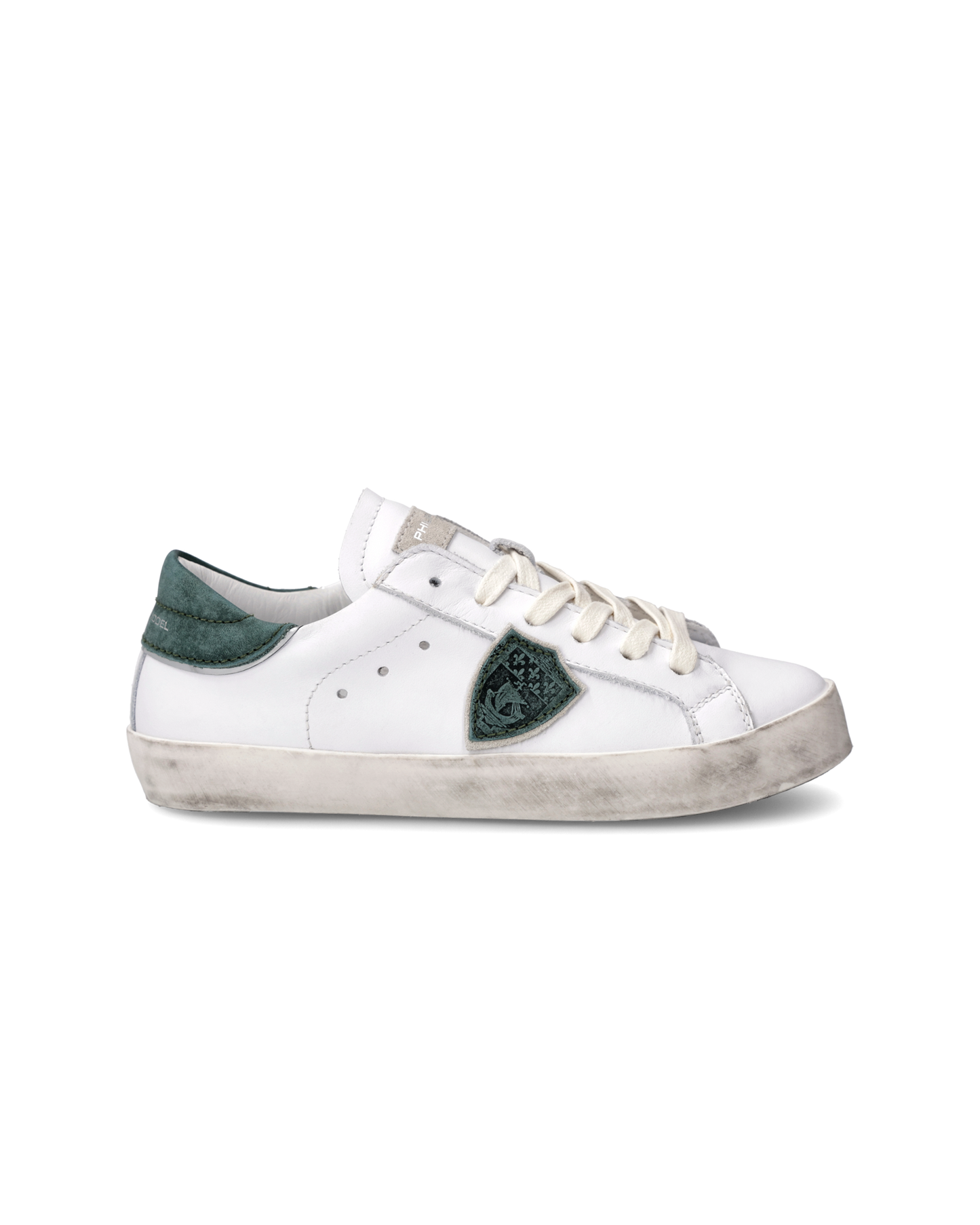 Sneakers Paris Tennis Kids, White Green