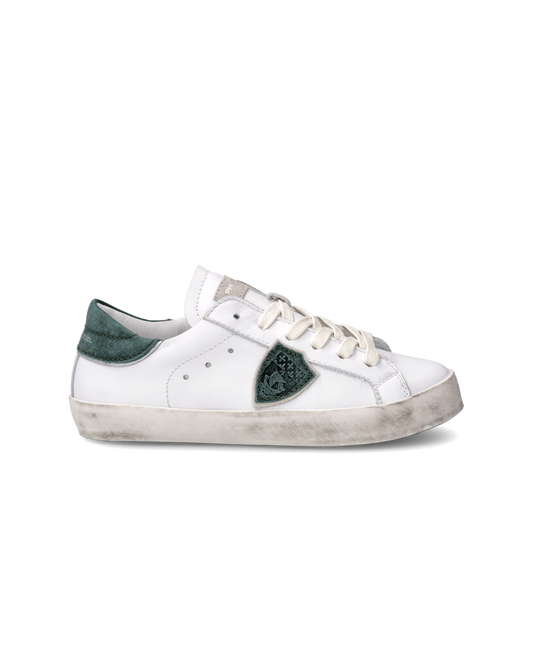 Sneakers Paris Tennis Kids, White Green