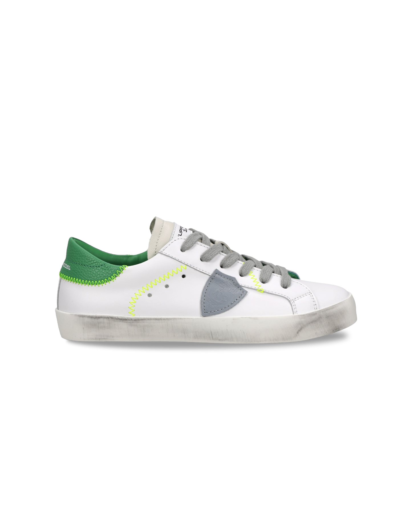 Baskets Prsx Kids, Blanc et Vert