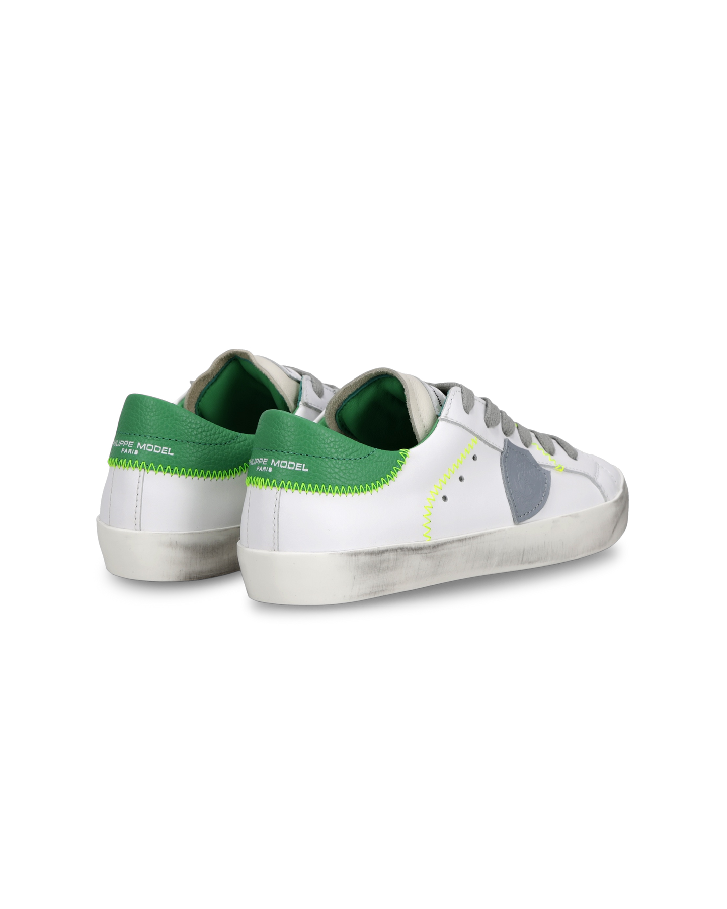 Baskets Prsx Kids, Blanc et Vert