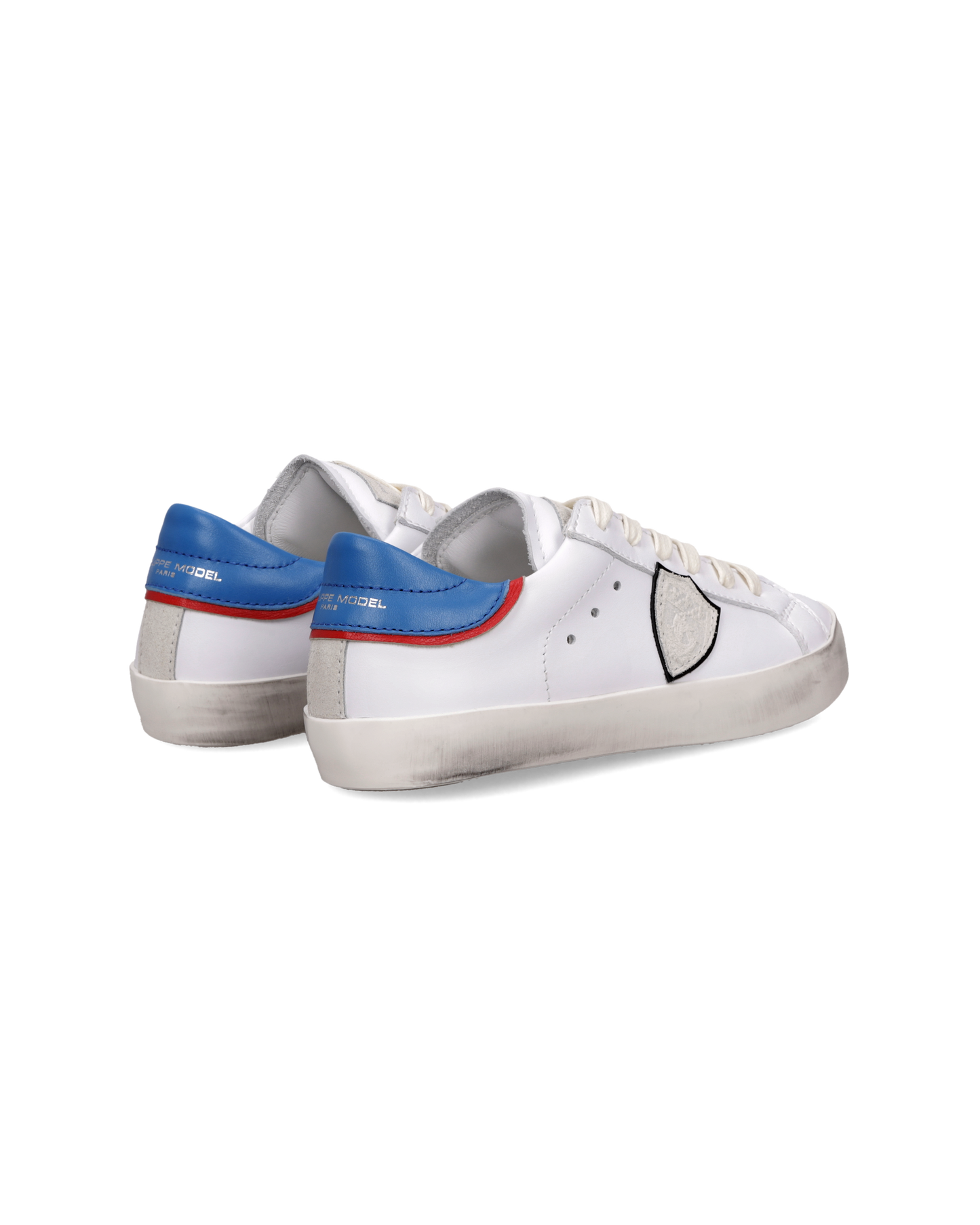 Sneaker Prsx Kids, Bianco Bluette