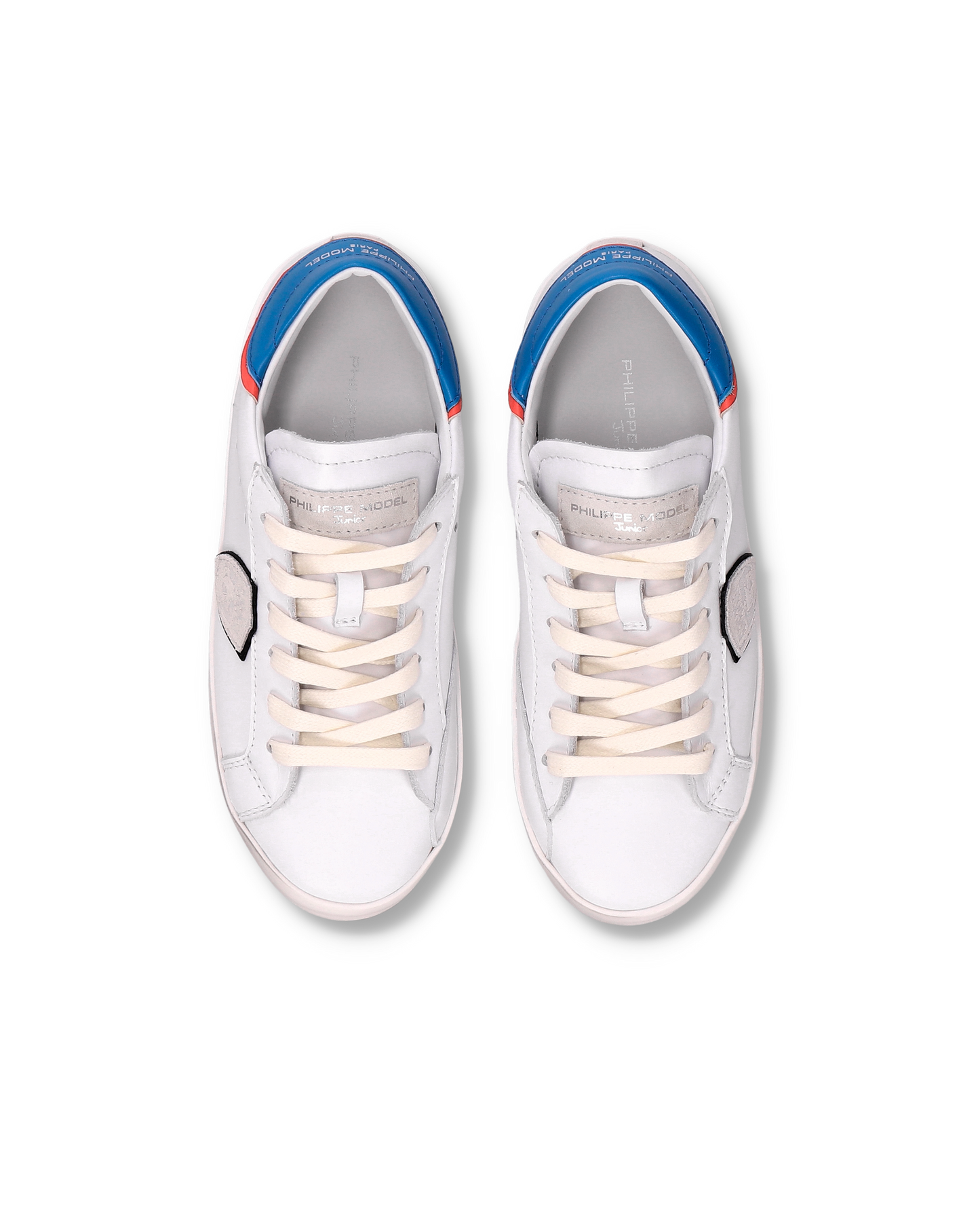 Sneaker Prsx Kids, Bianco Bluette