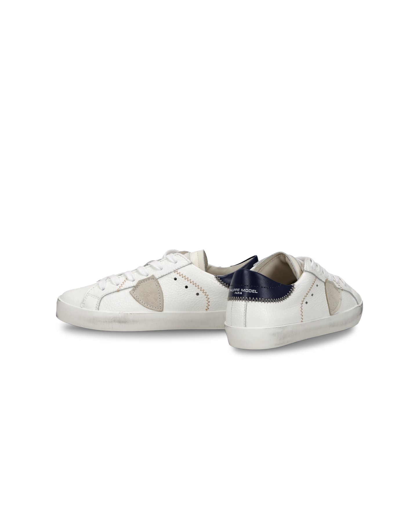 Baskets Prsx Kids, Blanc et Bleu