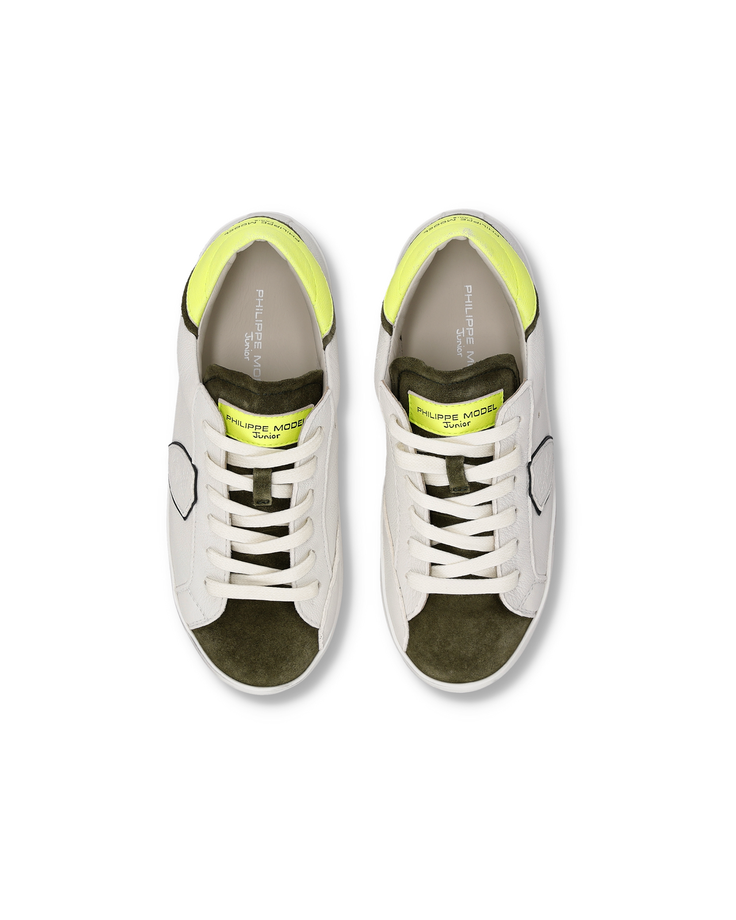 Sneaker Prsx Kids, Bianco Giallo