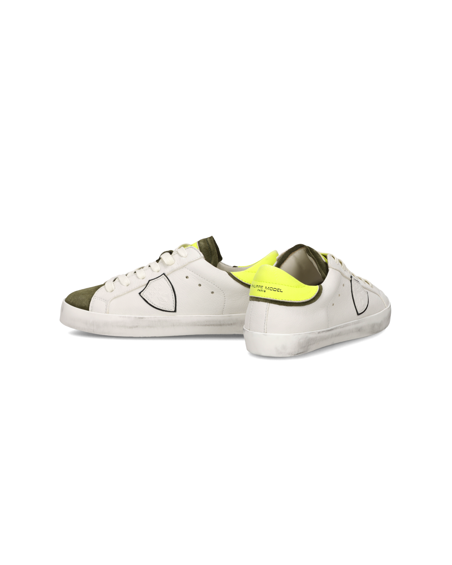 Sneaker Prsx Kids, Bianco Giallo