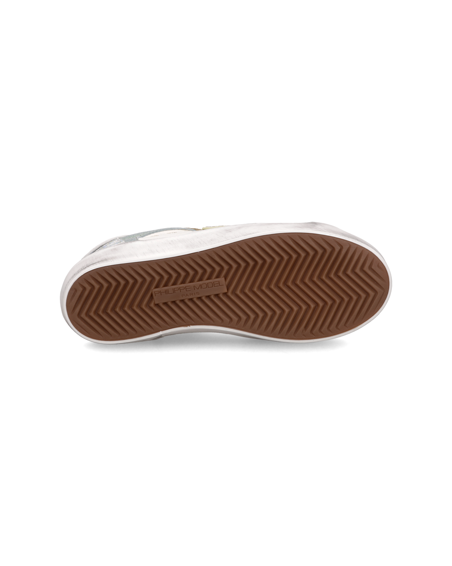 Sneaker Prsx Kids, Bianco Oro