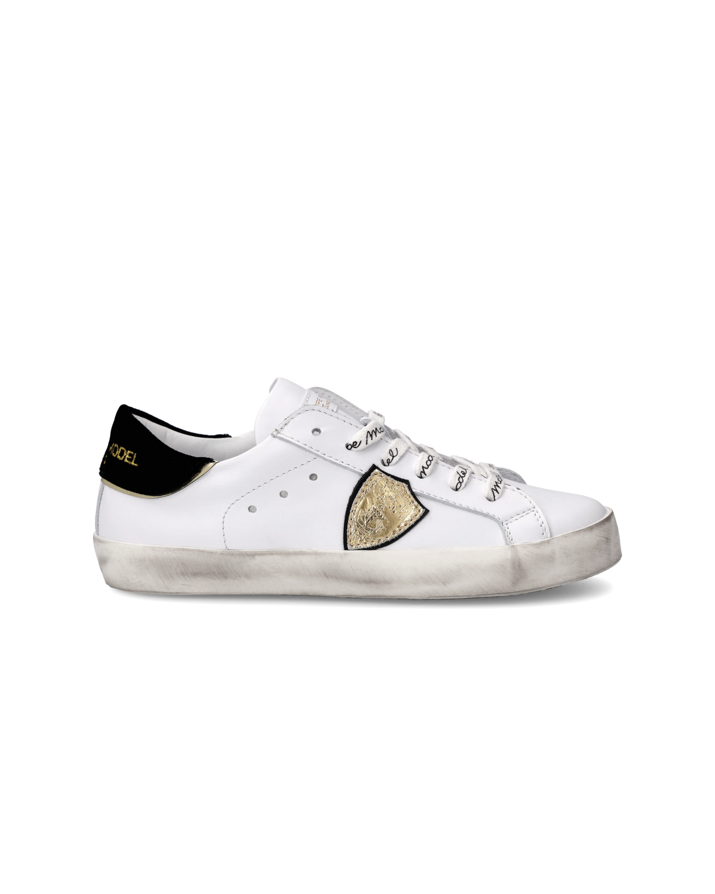 Sneakers Prsx Kids, Bianco e Marrone