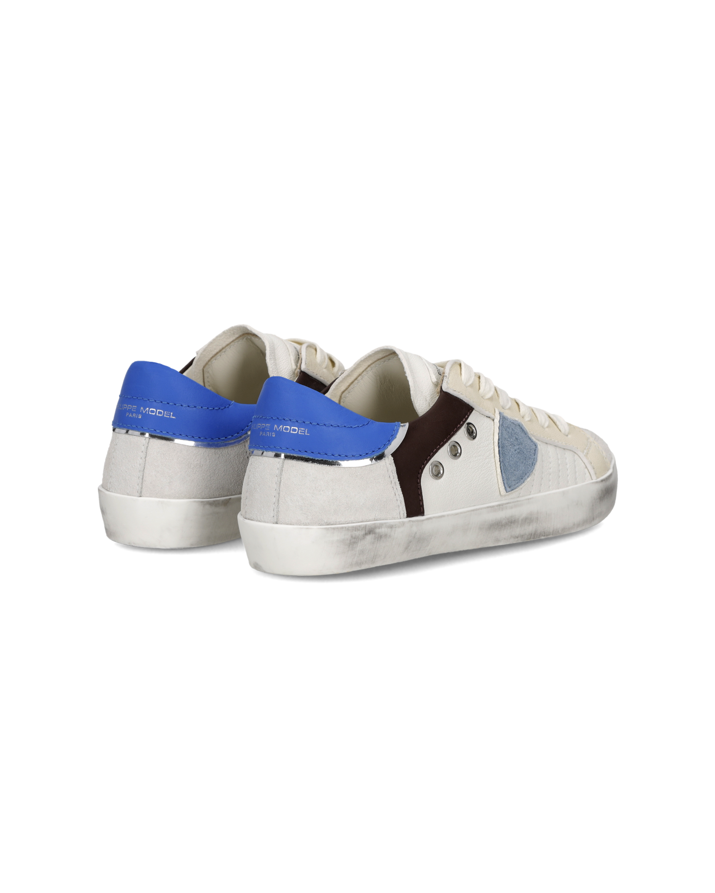 Sneaker Prsx Kids, Bianco Blu Grigio