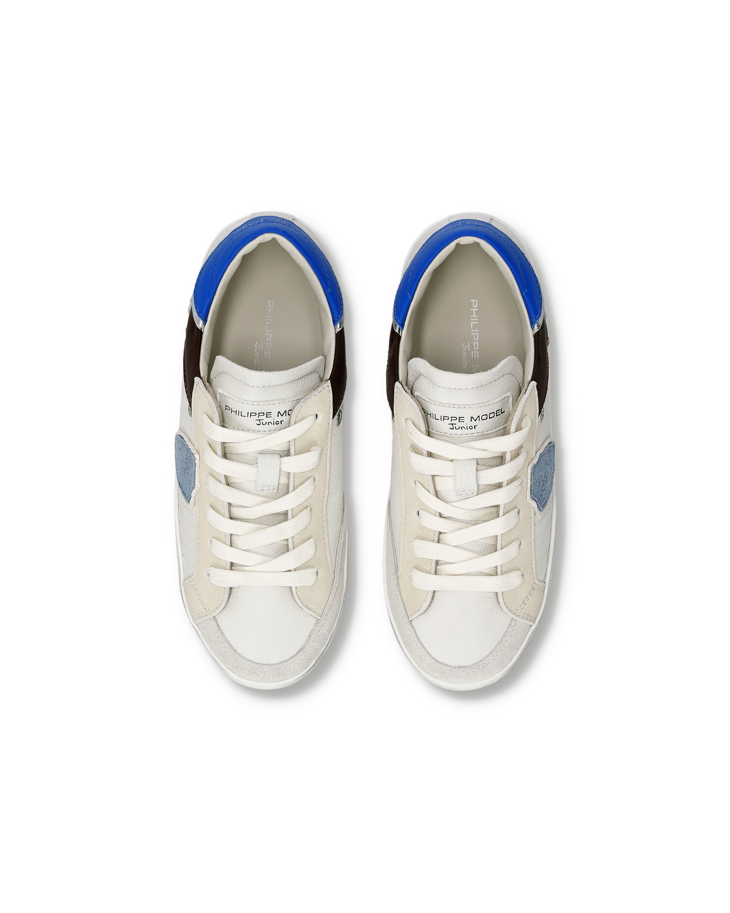 Sneaker Prsx Kids, Bianco Blu Grigio