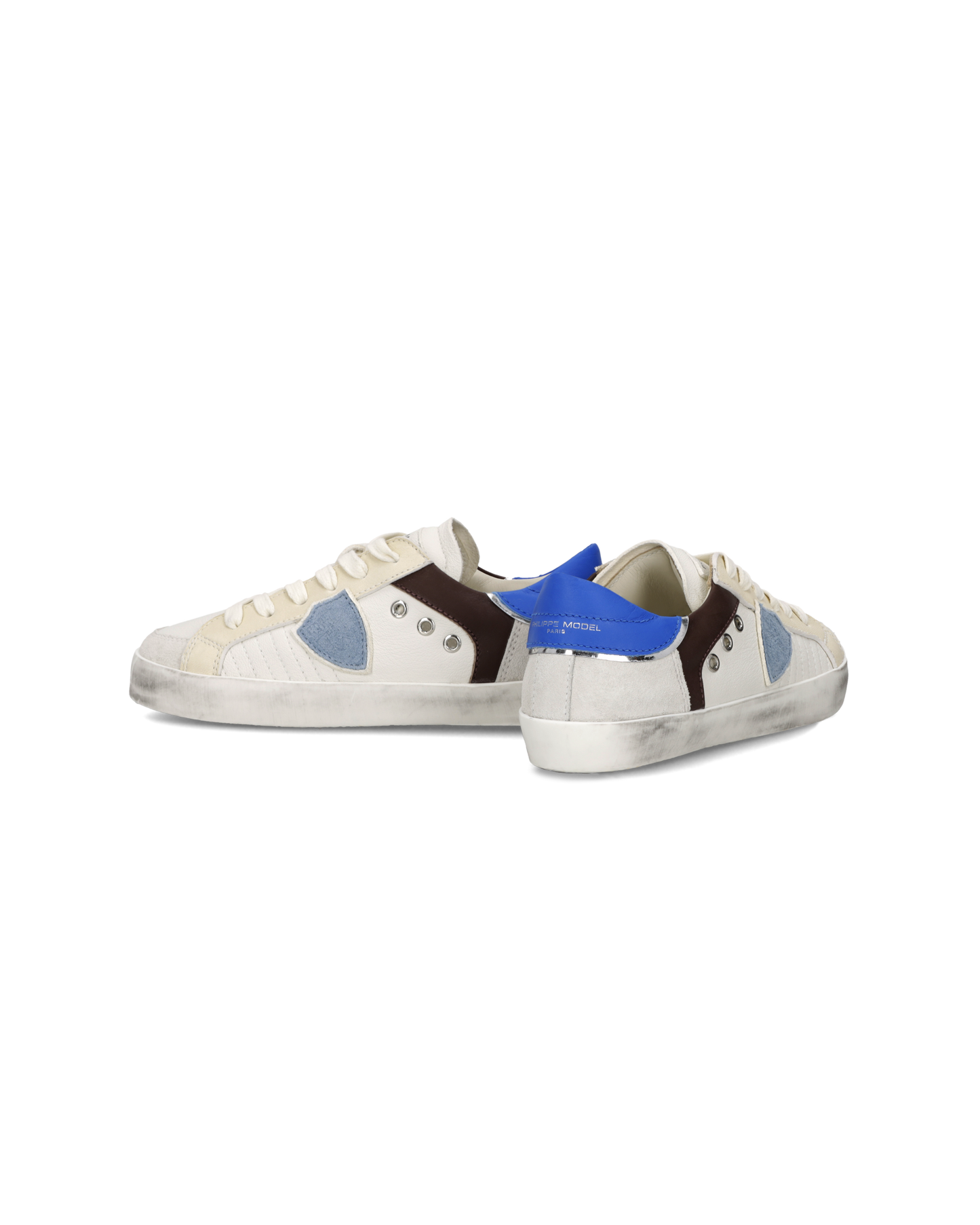 Sneaker Prsx Kids, Bianco Blu Grigio