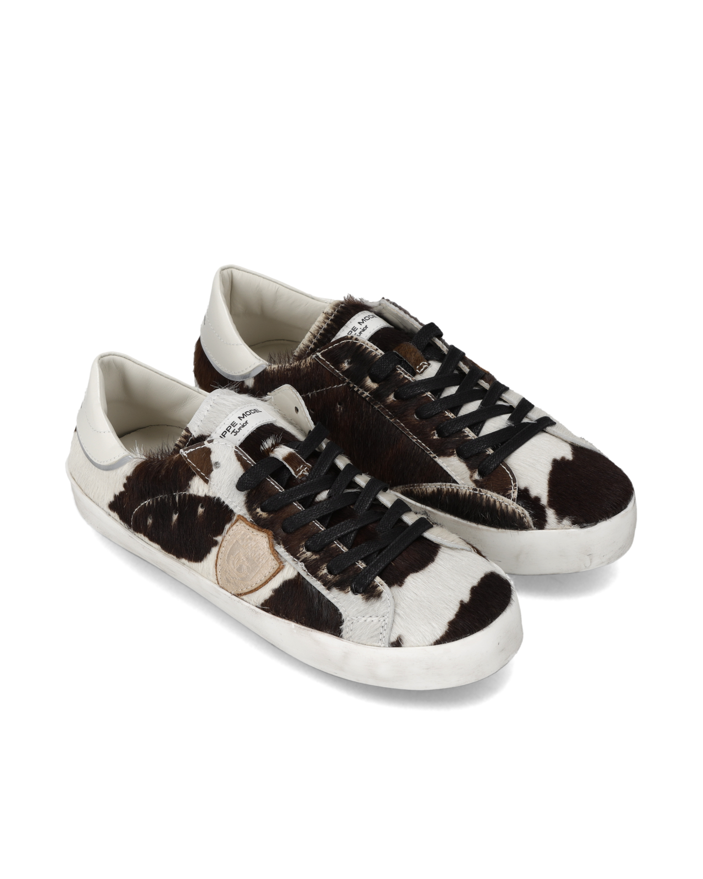 Sneaker Prsx Junior, Animal-Print White Brown