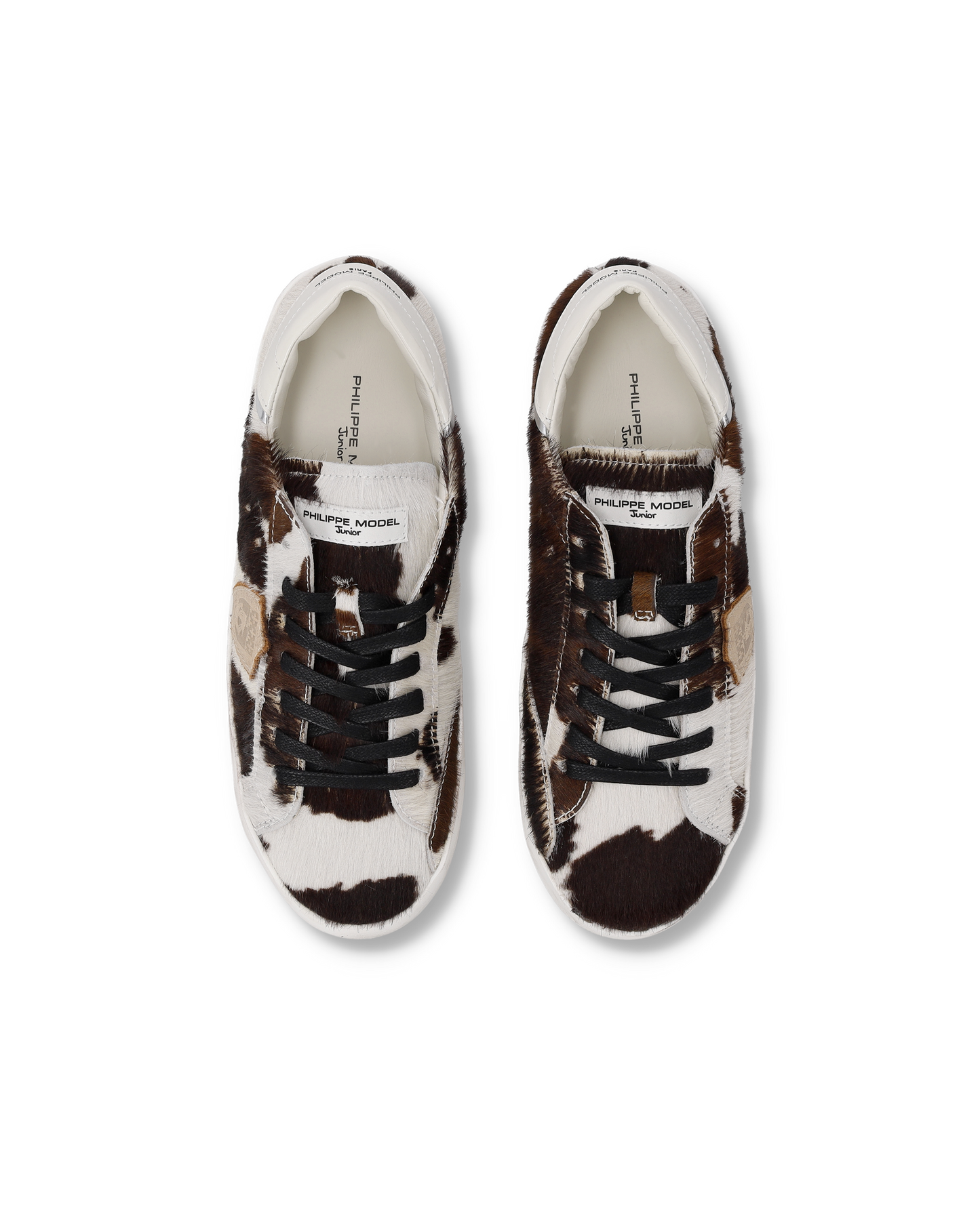 Sneaker Prsx Junior, Animal-Print White Brown