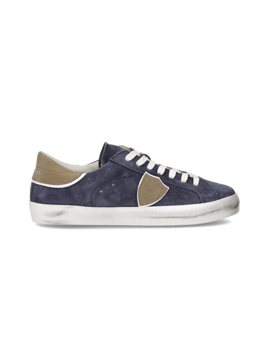 Sneaker Prsx Junior, Beige Blu