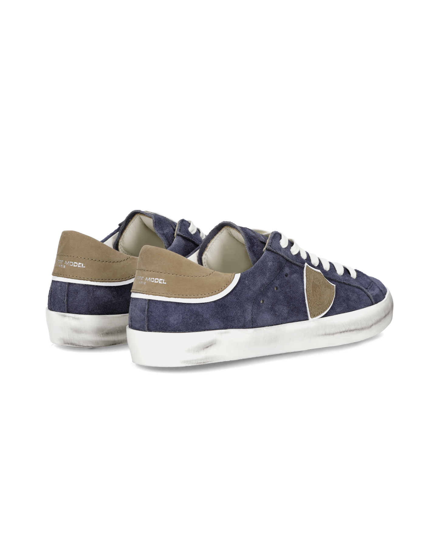 Sneaker Prsx Junior, Beige Blu