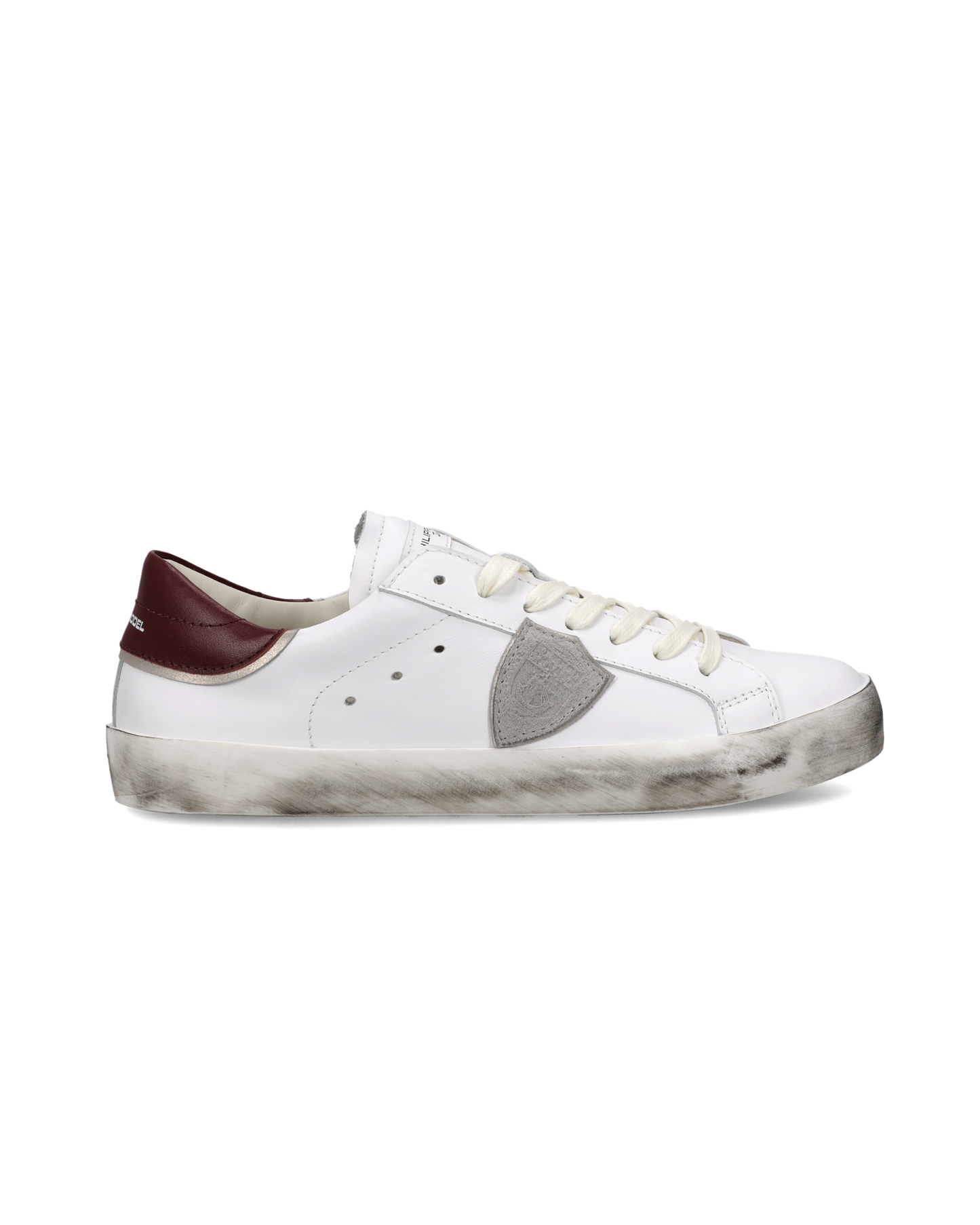 Baskets Prsx Junior, Blanc Bordeaux