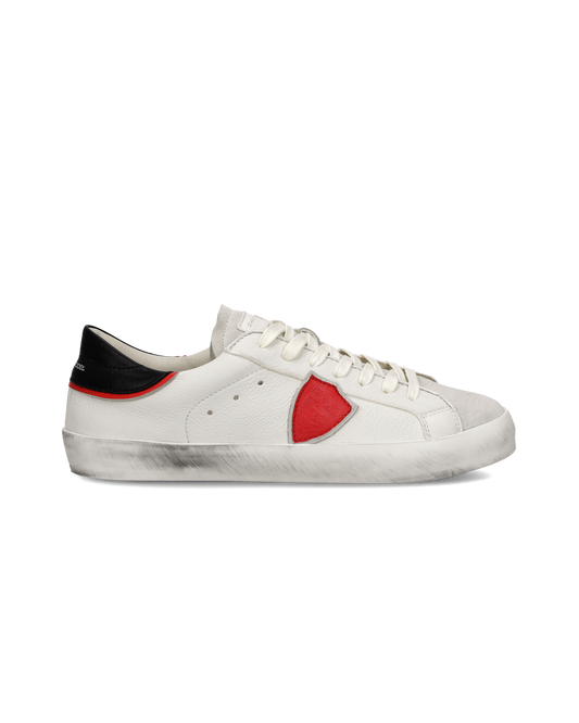Sneaker Prsx Junior, Bianco Nero