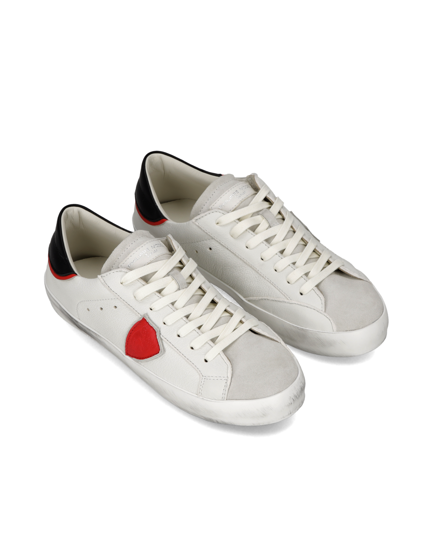 Sneaker Prsx Junior, Bianco Nero