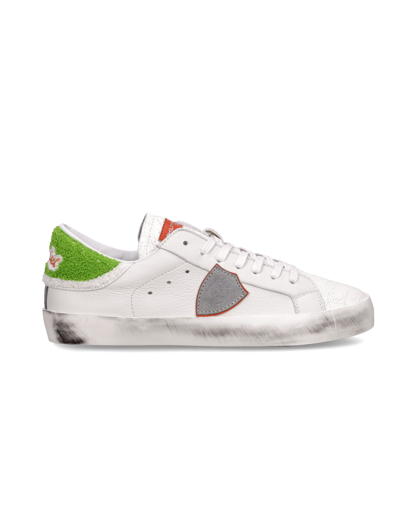 Sneaker Prsx Junior, Bianco Verde
