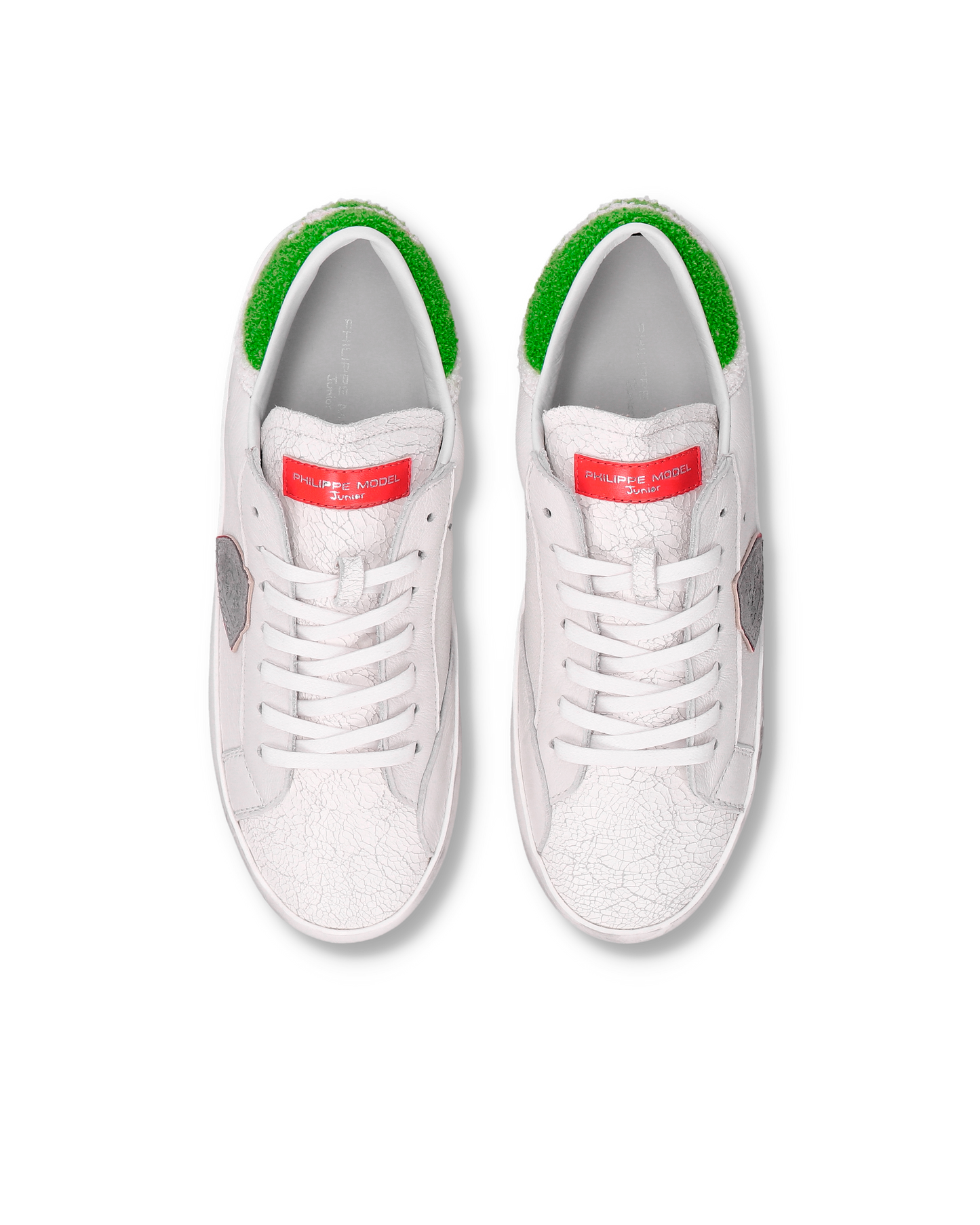 Sneaker Prsx Junior, Bianco Verde