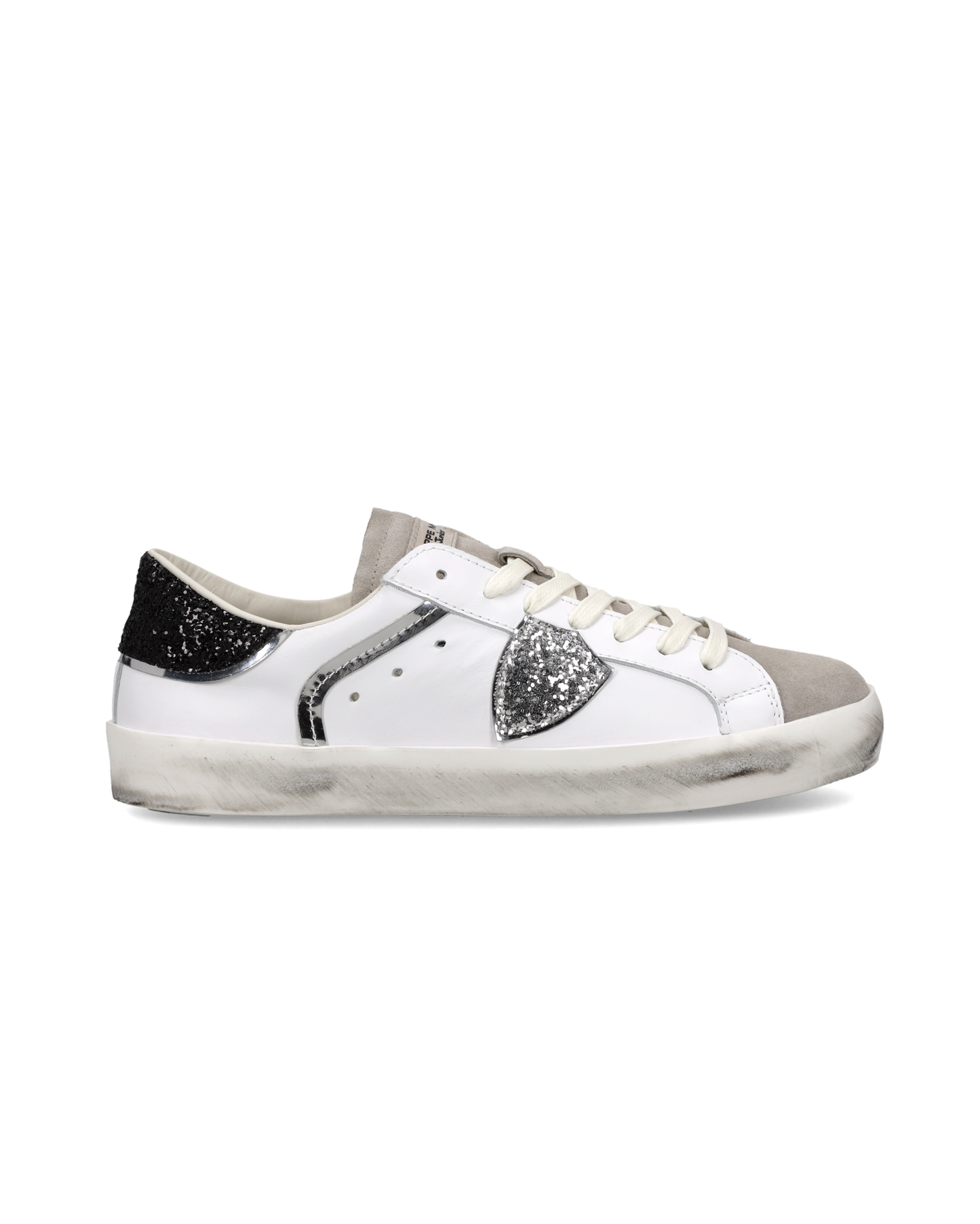 Baskets Prsx Junior, Blanc Noir