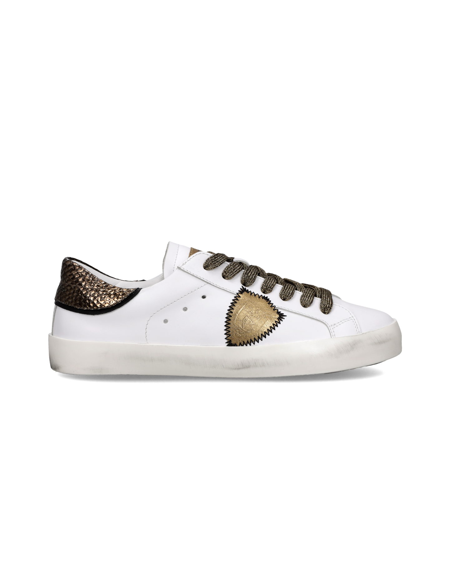 Sneaker Prsx Junior, Bianco Bronzo