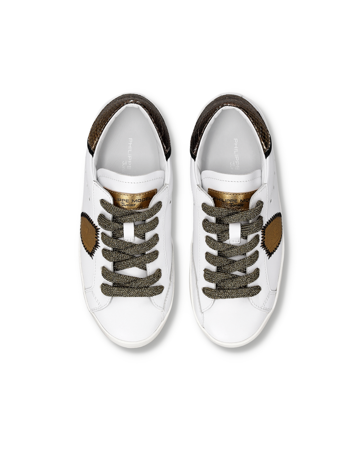 Sneaker Prsx Junior, Bianco Bronzo