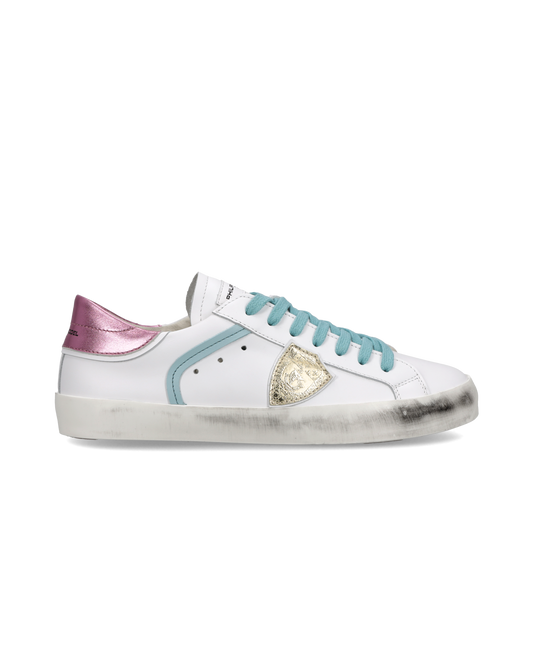 Sneaker Prsx Junior, White Pink Light Blue