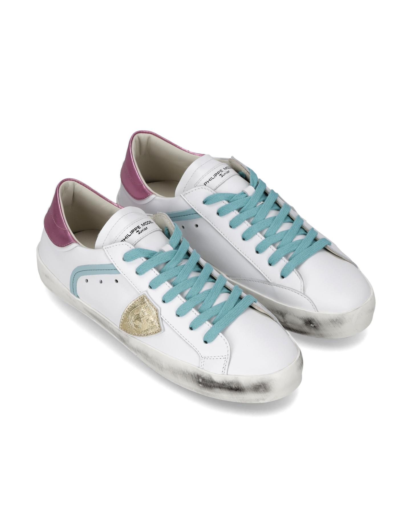 Sneaker Prsx Junior, White Pink Light Blue