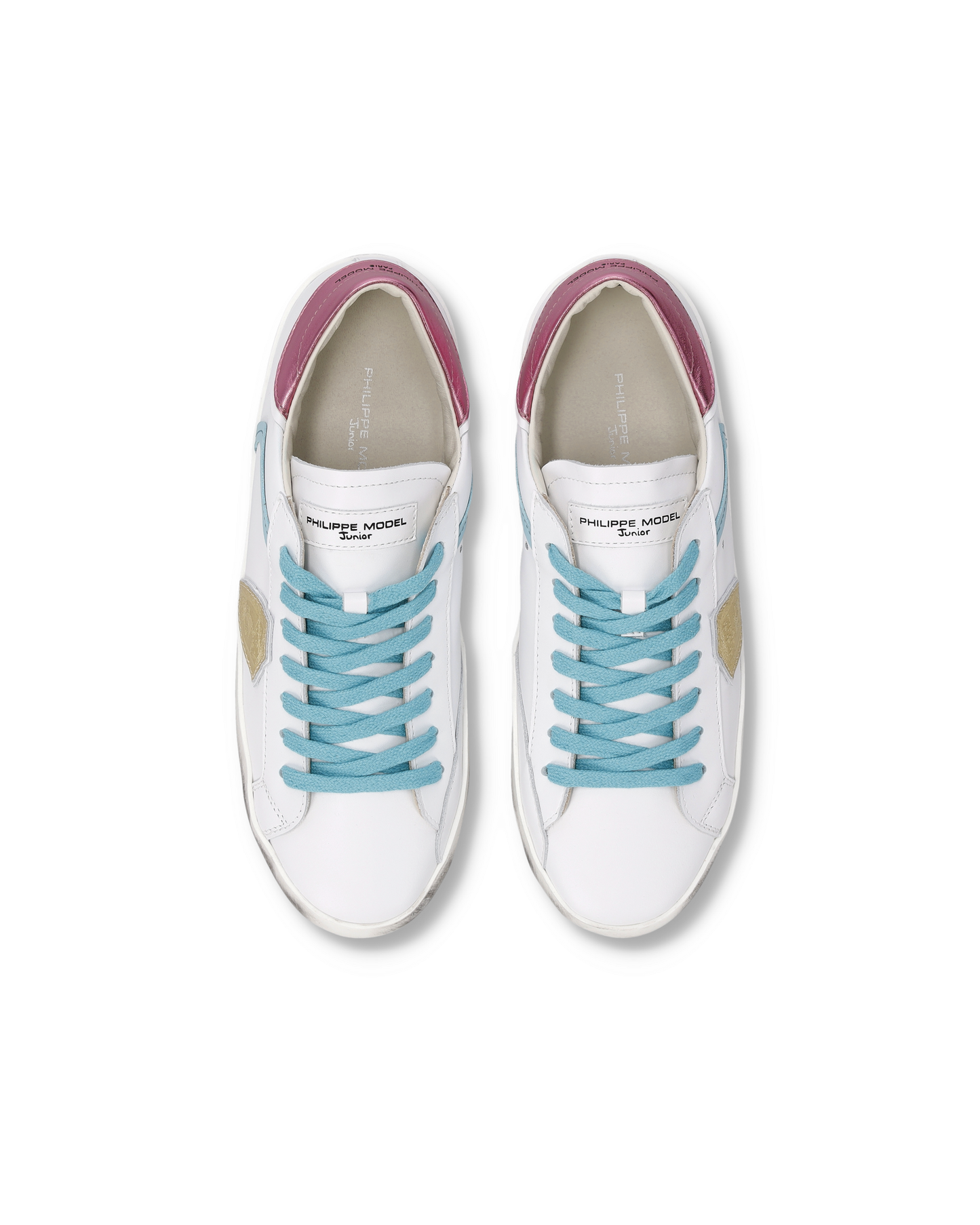 Sneaker Prsx Junior, White Pink Light Blue