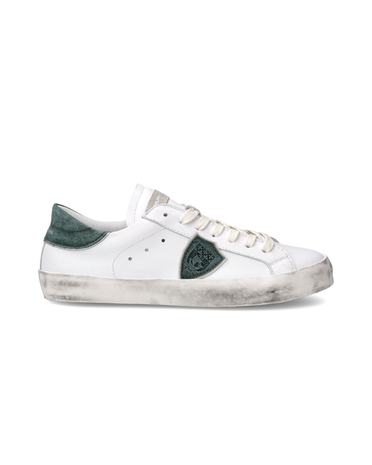 Sneakers Prsx Junior, Bianco e Verde