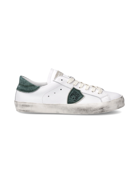 Sneakers Prsx Junior, Bianco e Verde