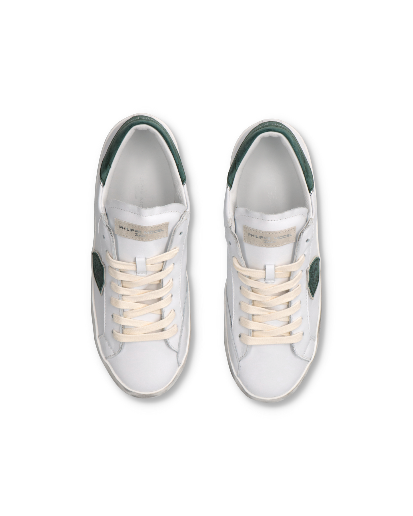 Sneakers Prsx Junior, Bianco e Verde