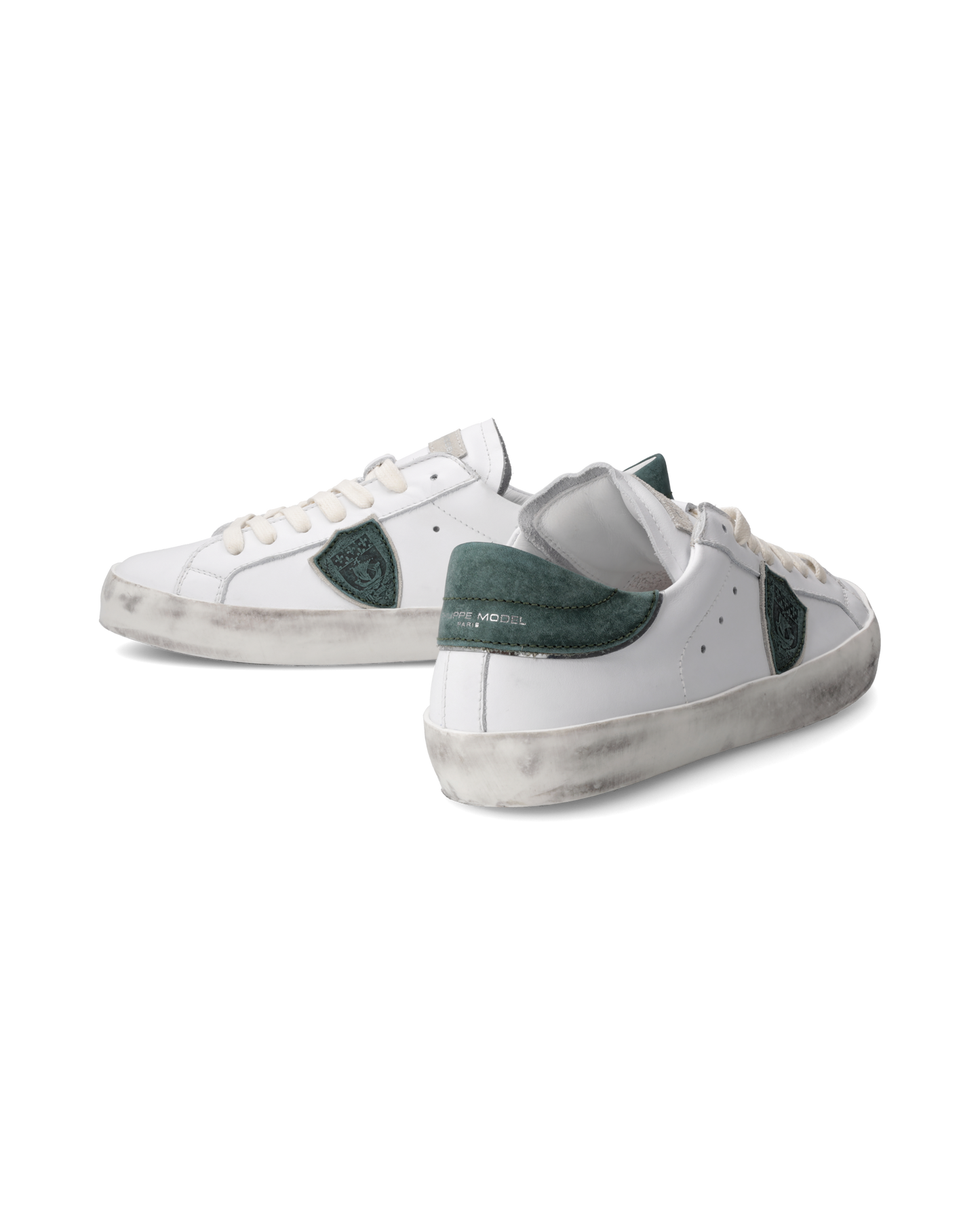 Sneakers Prsx Junior, Bianco e Verde