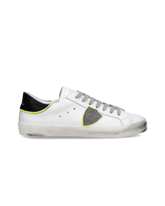 Sneaker Prsx Junior, Bianco Nero Grigio