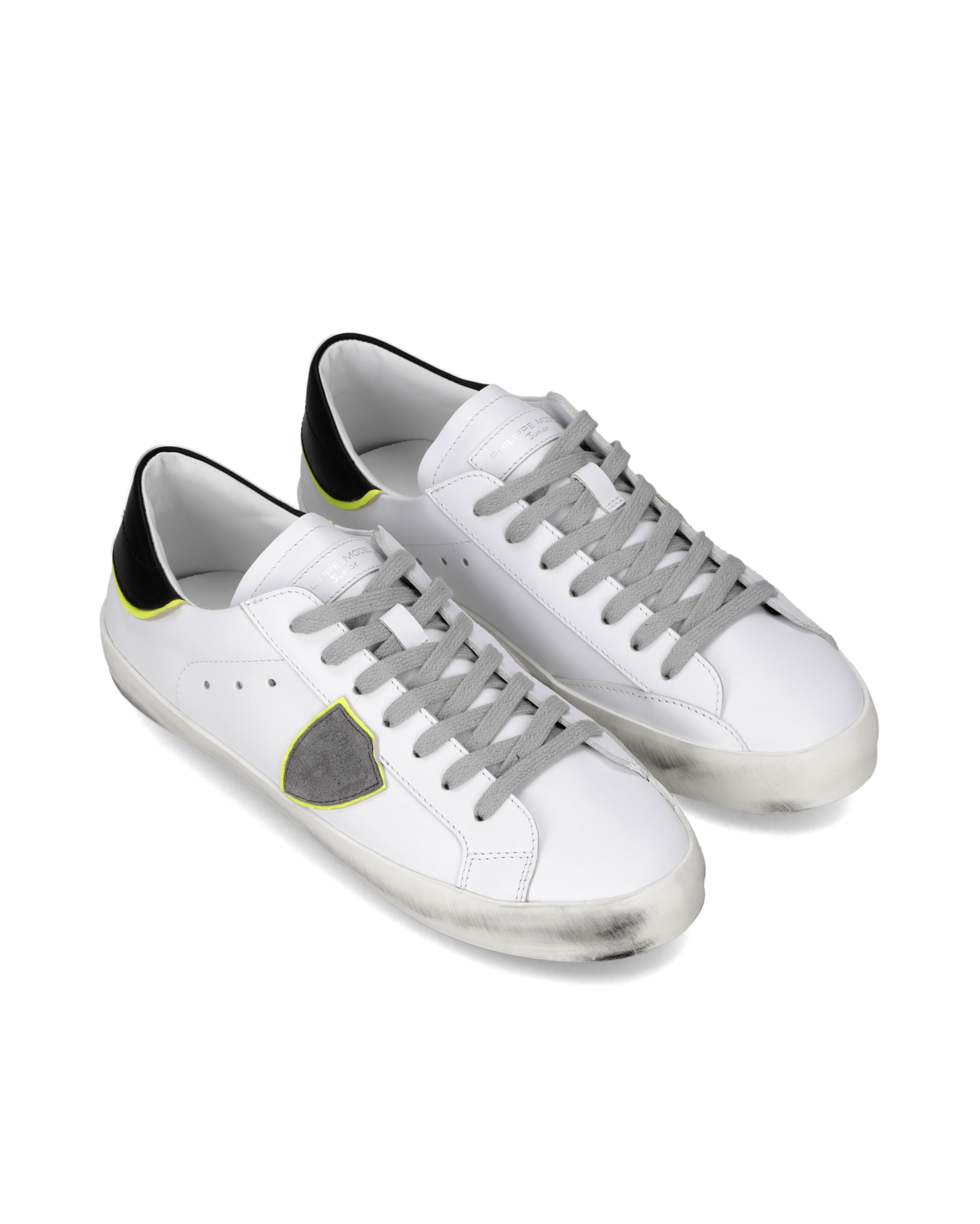 Sneaker Prsx Junior, Bianco Nero Grigio