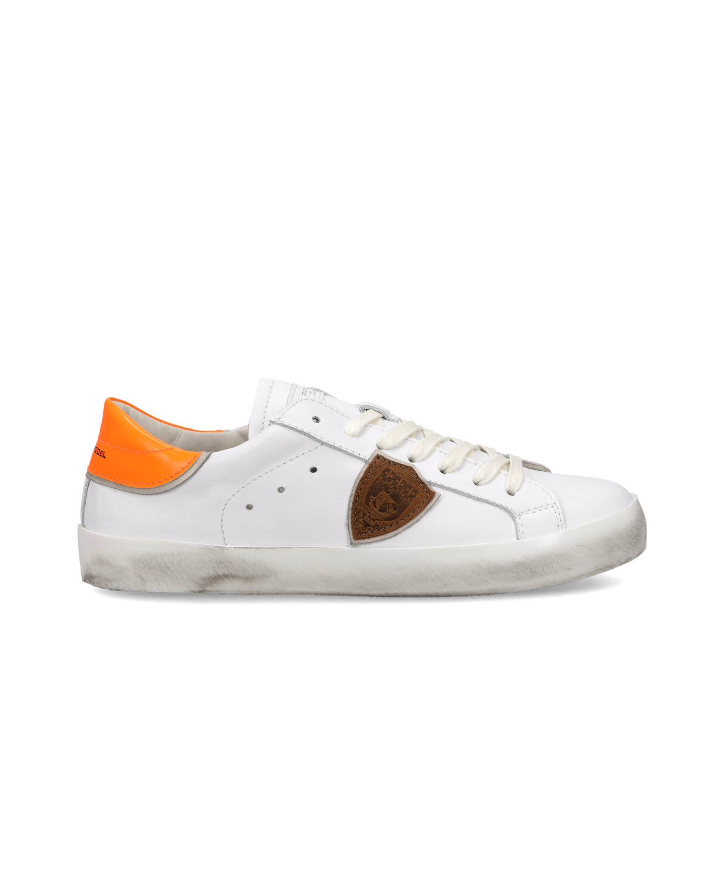 Sneaker Prsx Junior, Weiß Neonorange