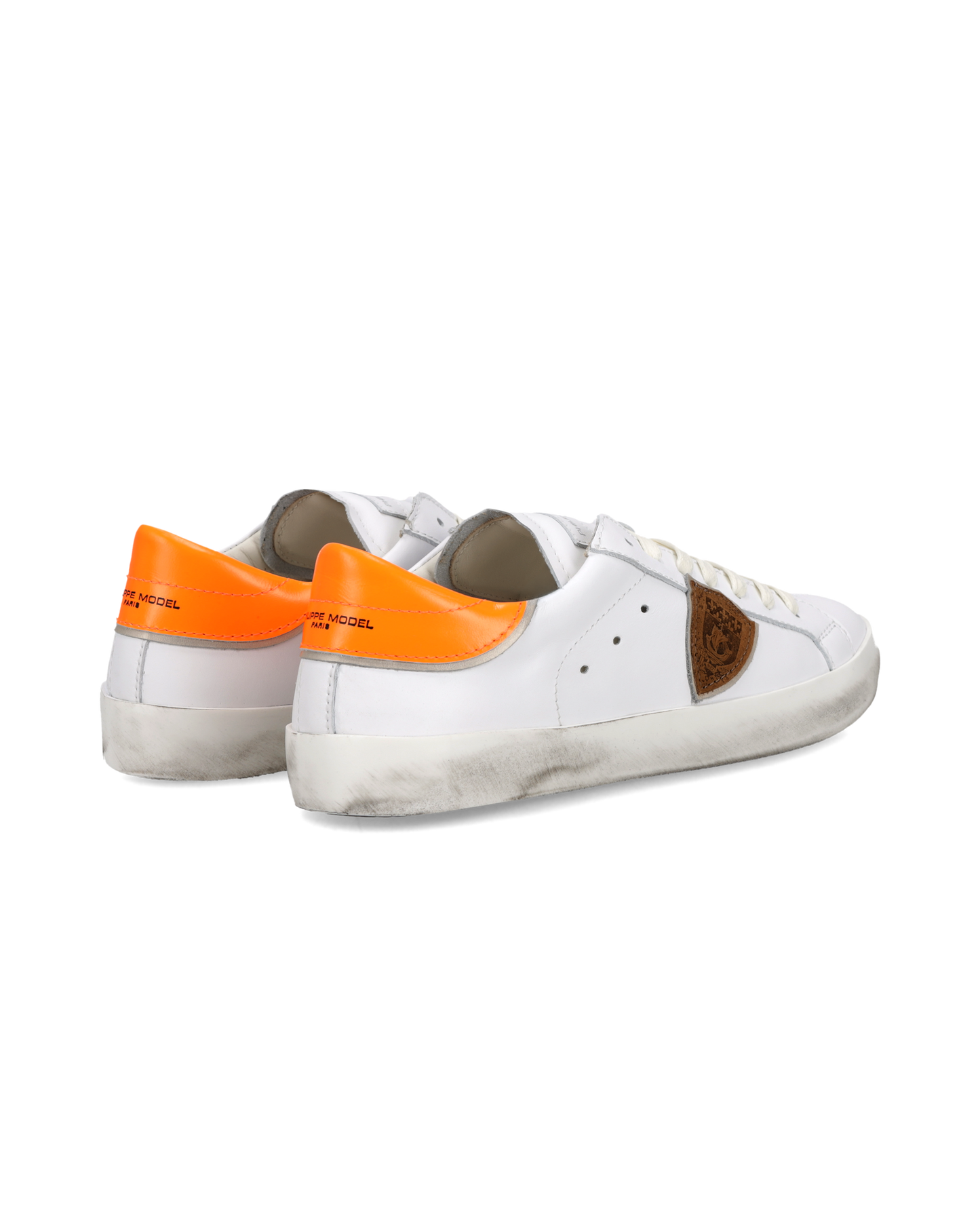 Sneaker Prsx Junior, Weiß Neonorange