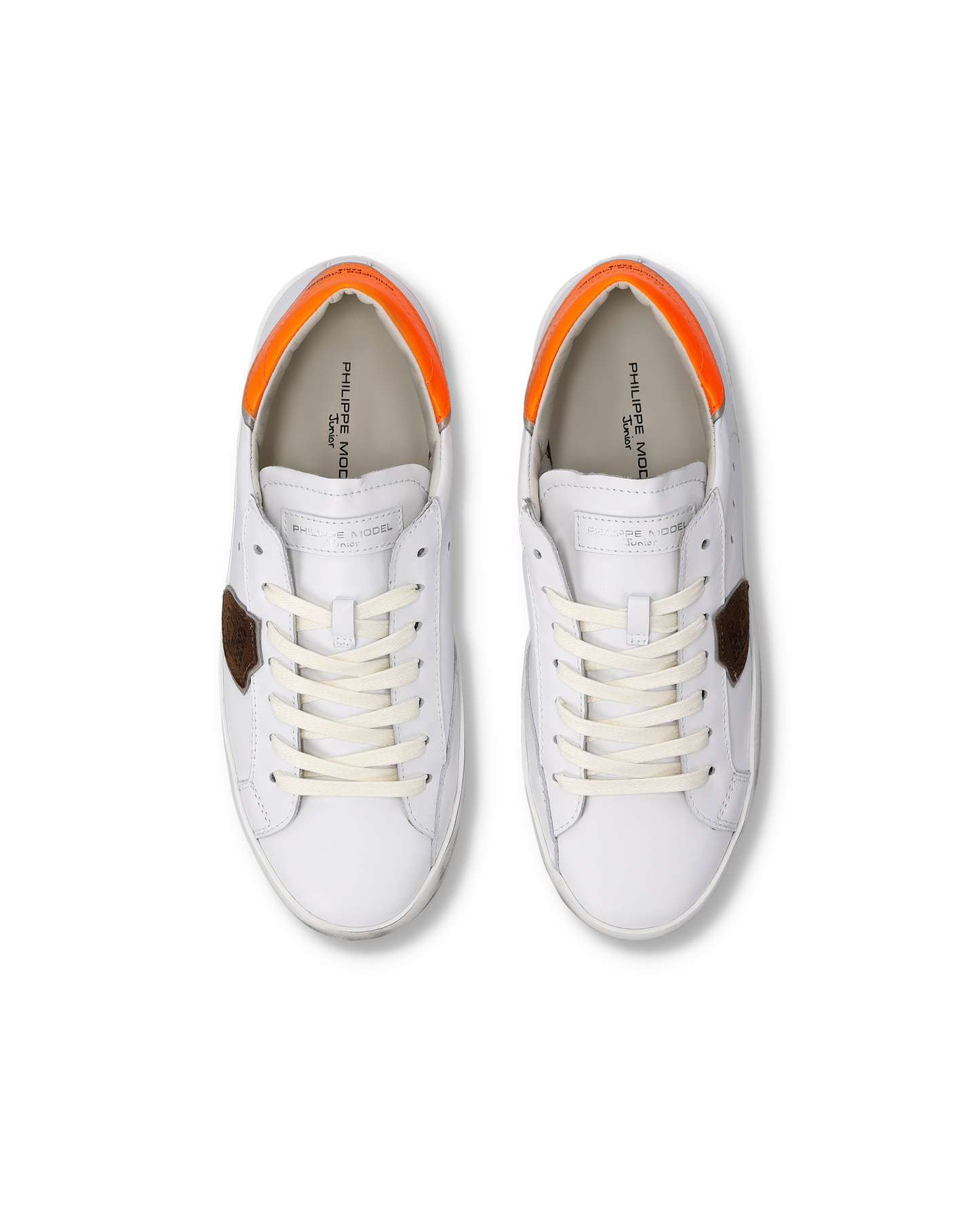 Sneaker Prsx Junior, Weiß Neonorange