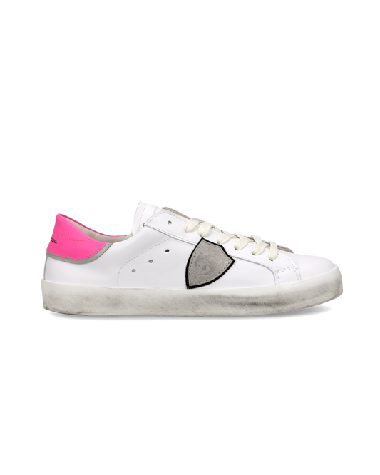Sneaker Prsx Junior, Bianco Rosa Fluo