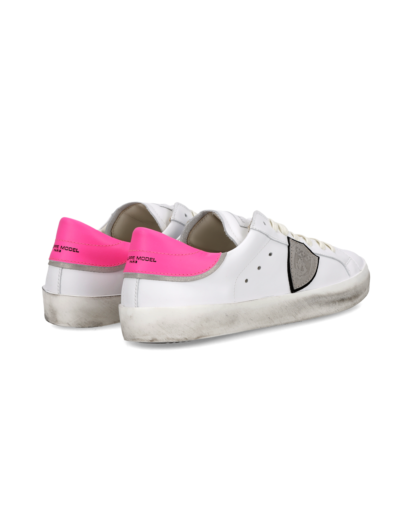 Sneaker Prsx Junior, Bianco Rosa Fluo