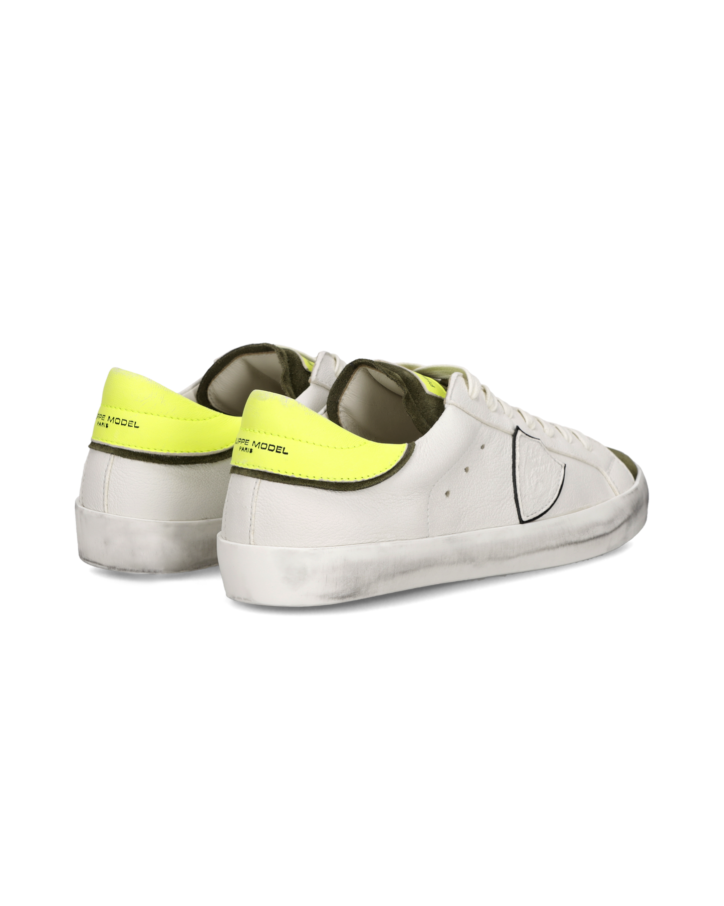 Sneaker Prsx Junior, Bianco Giallo