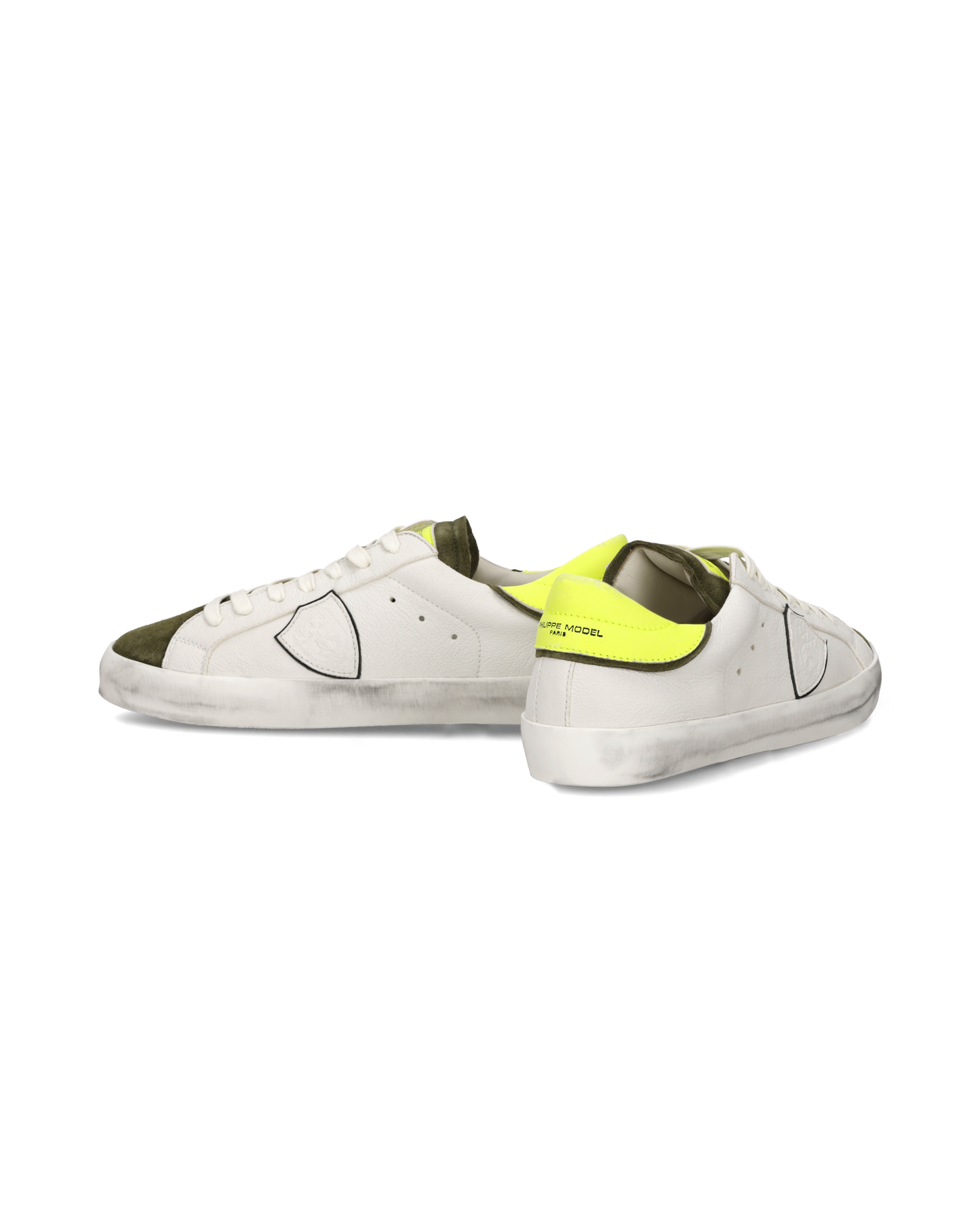 Sneaker Prsx Junior, Bianco Giallo
