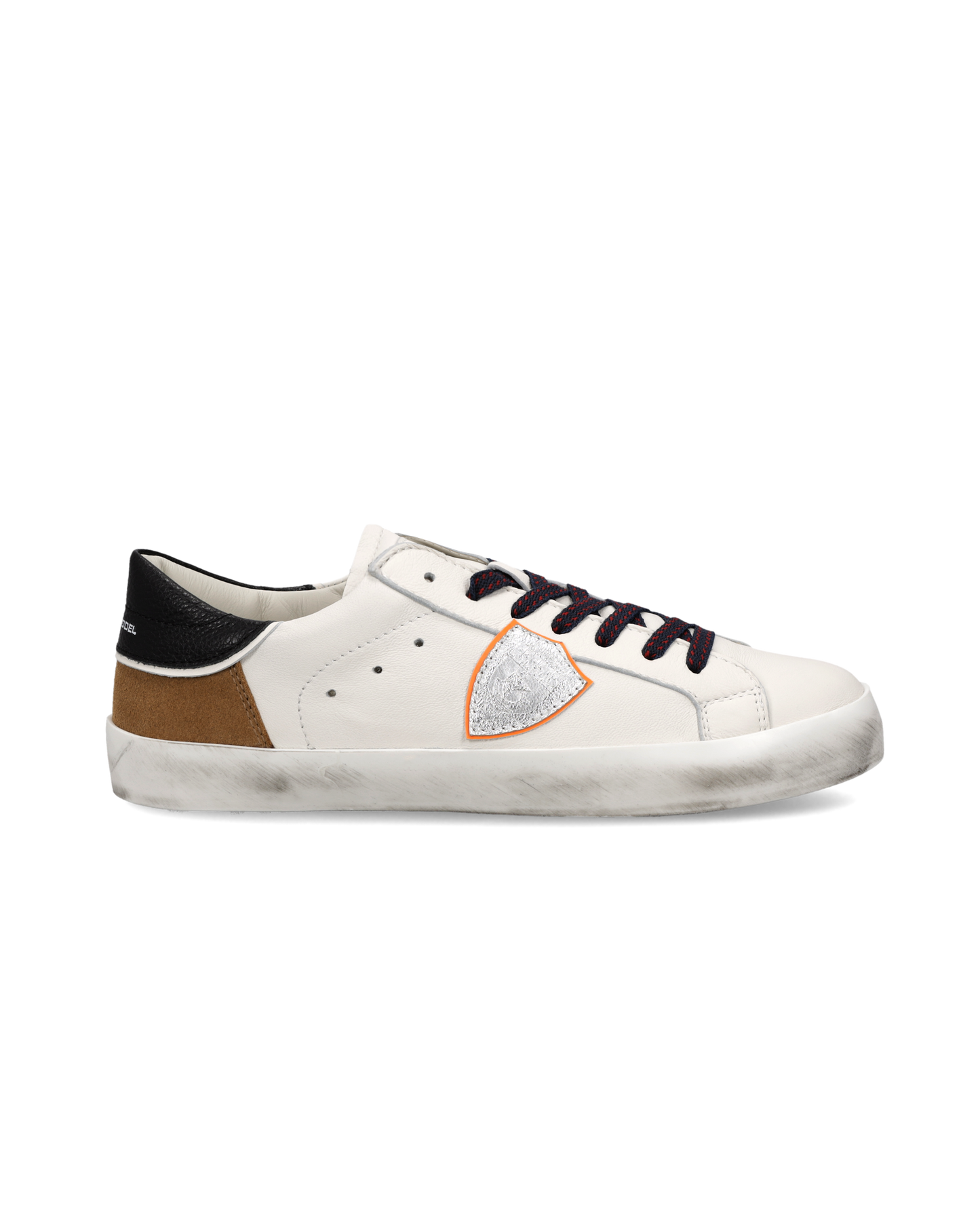 Sneaker Prsx Junior, White Cognac Black