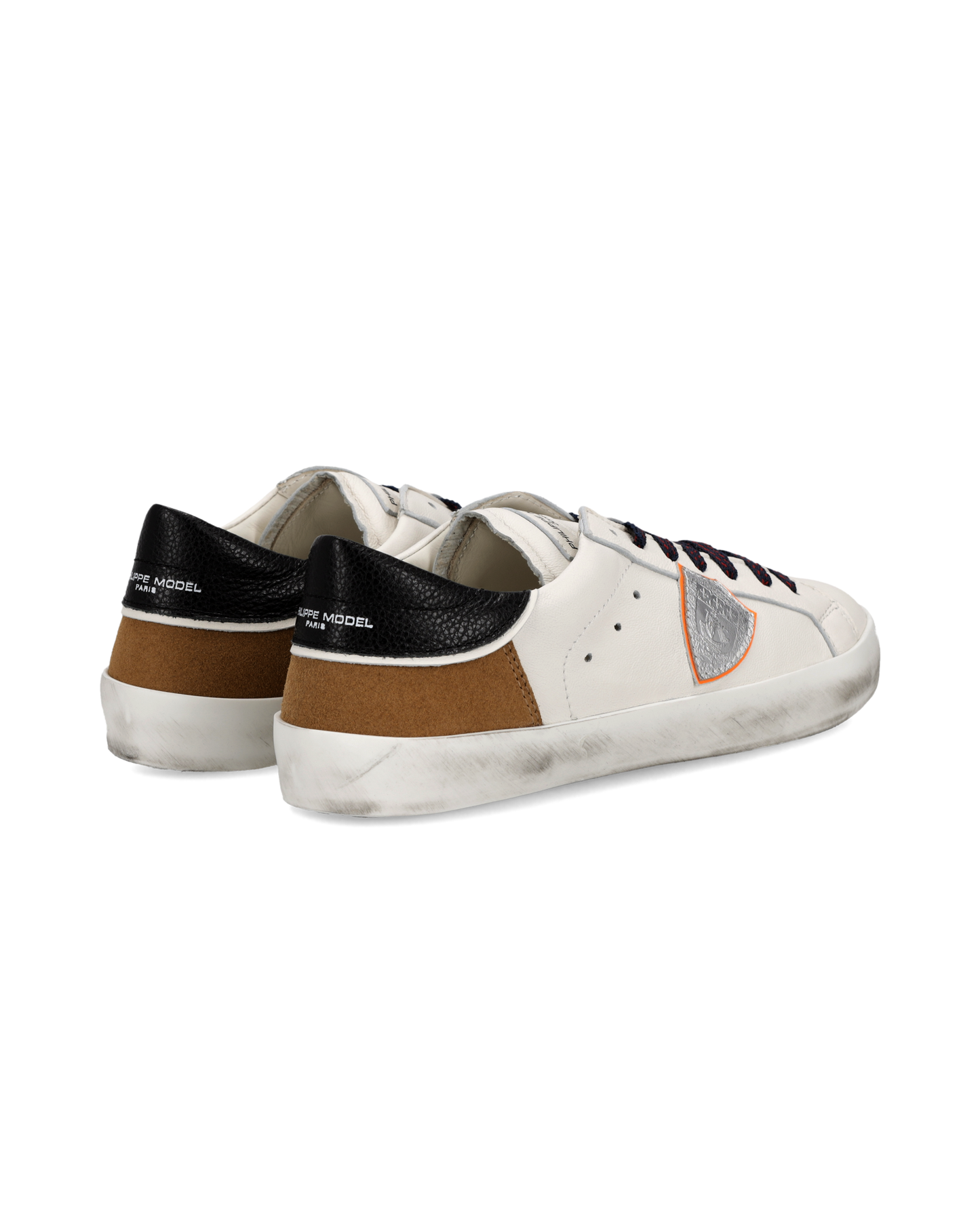 Sneaker Prsx Junior, White Cognac Black