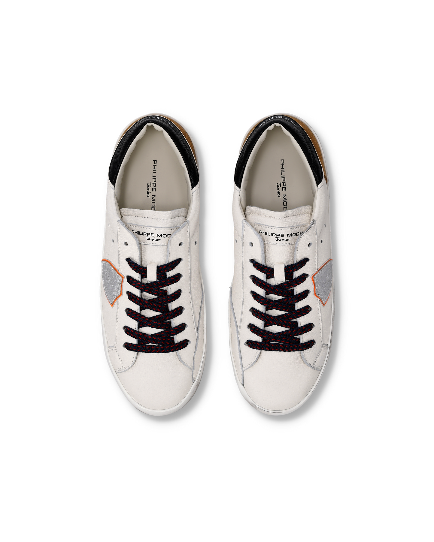 Sneaker Prsx Junior, White Cognac Black