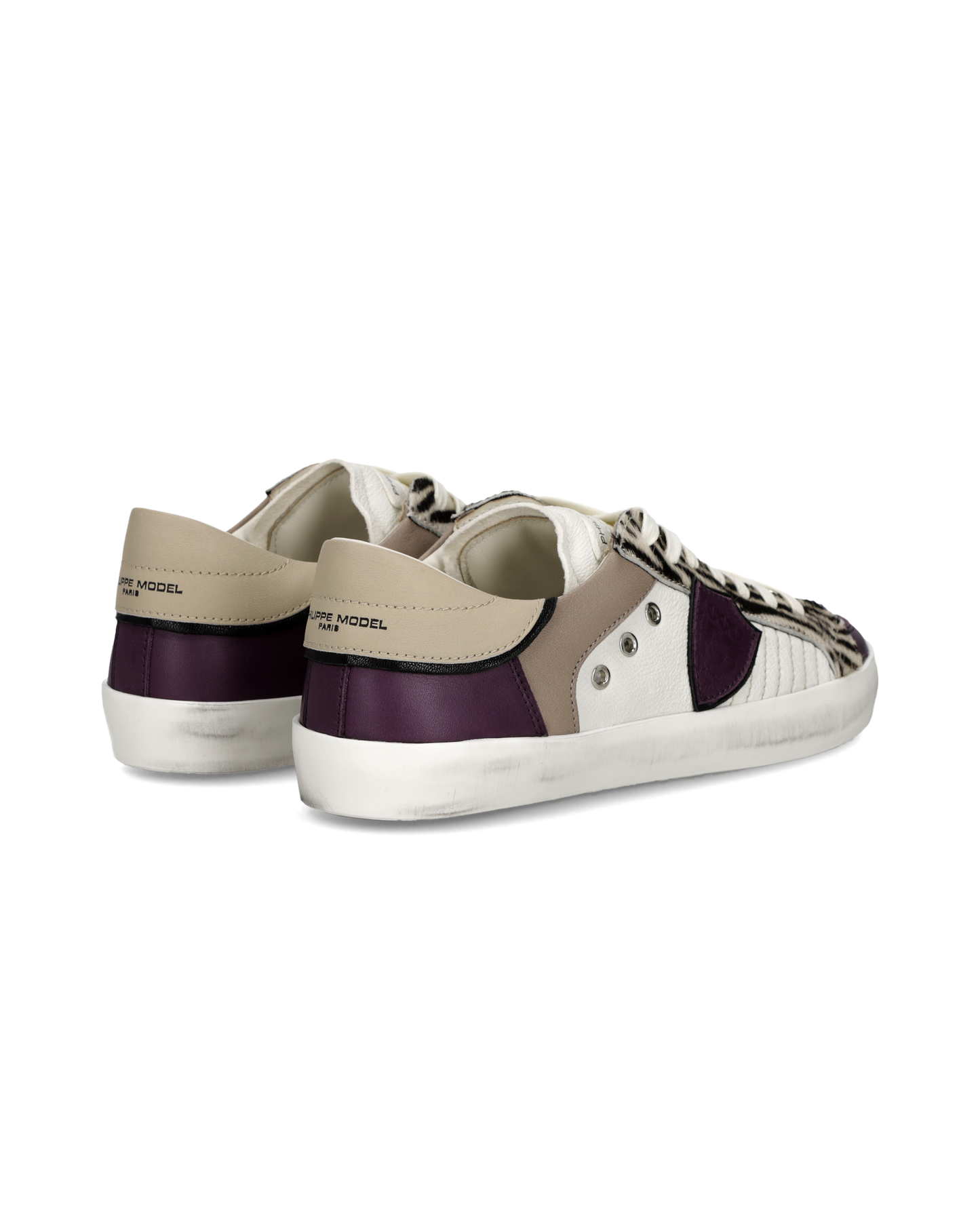 Sneaker Prsx Junior, Bianco Viola