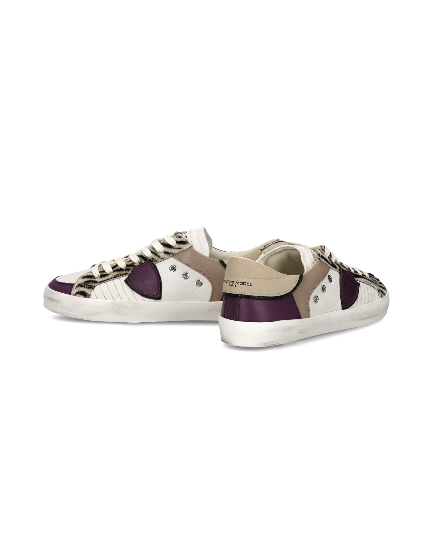 Sneaker Prsx Junior, Bianco Viola